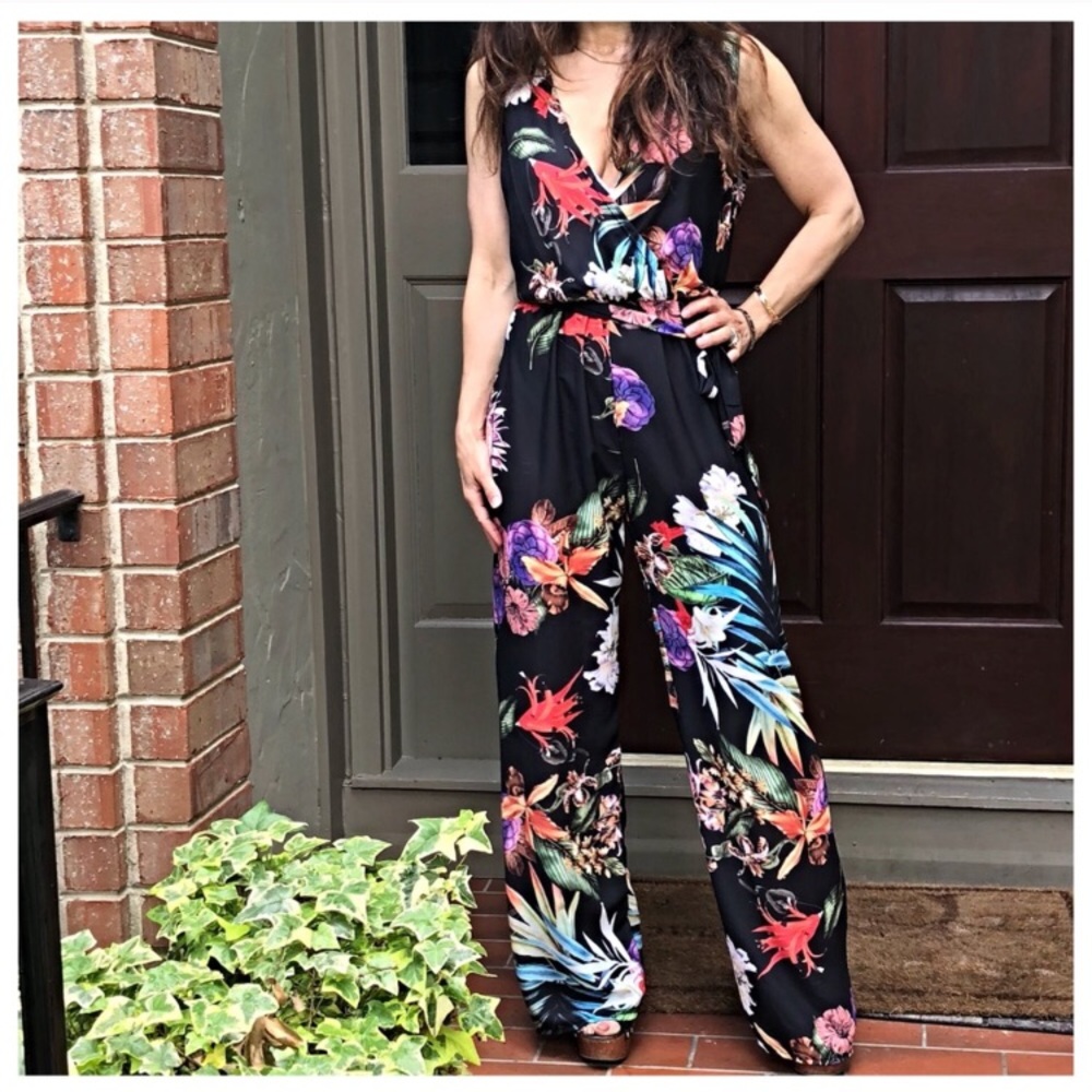 Boutique Floral Jumpsuit
